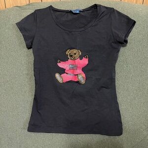 Polo Ralph Lauren women's black t-shirt size small